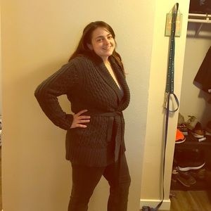 Gray warm Banana Republic sweater